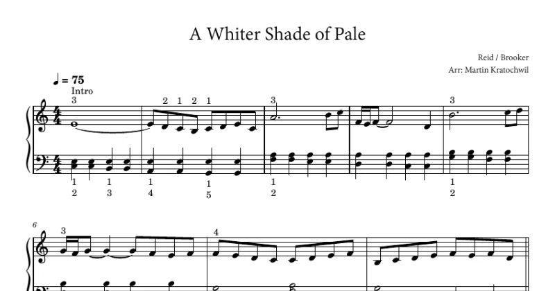 A Whiter Shade Of Pale - Procol Harum
