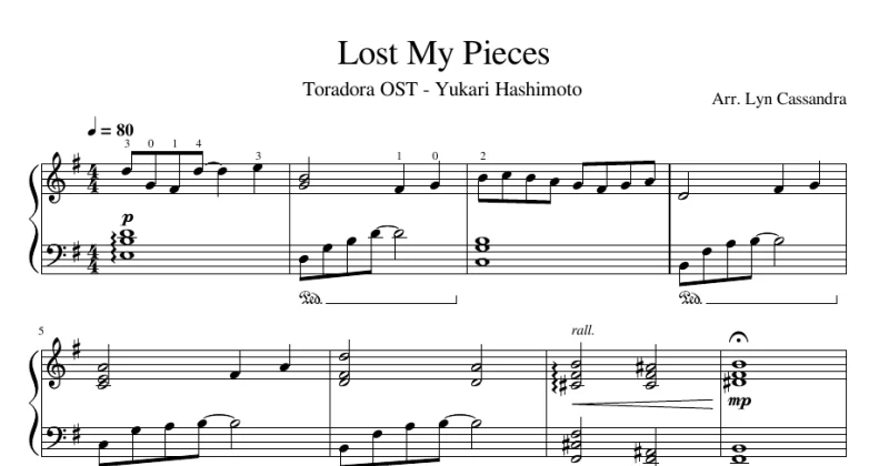 Lost My Pieces