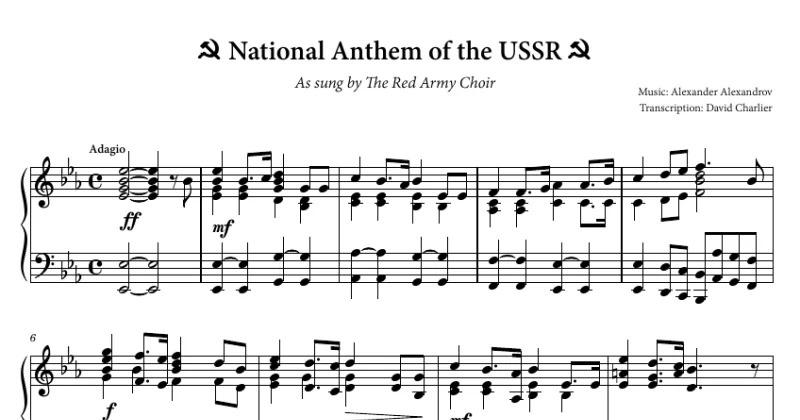 National Anthem of the USSR 
