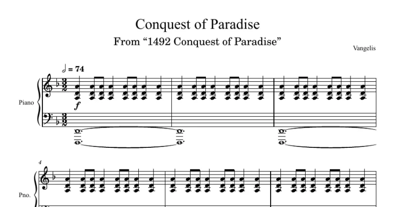 Vangelis - 1492 Conquest of Paradise
