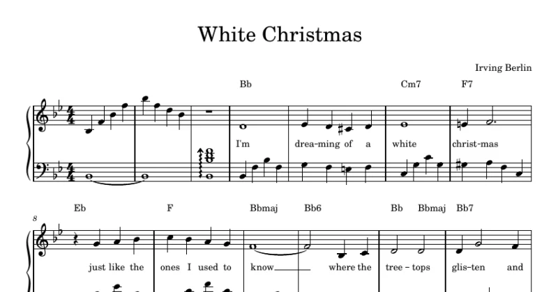 White Christmas - Irving Berlin