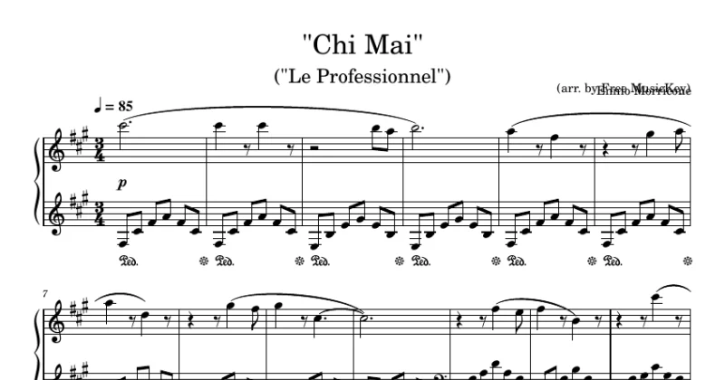 Chi Mai - Le Professionnel - Ennio Morricone