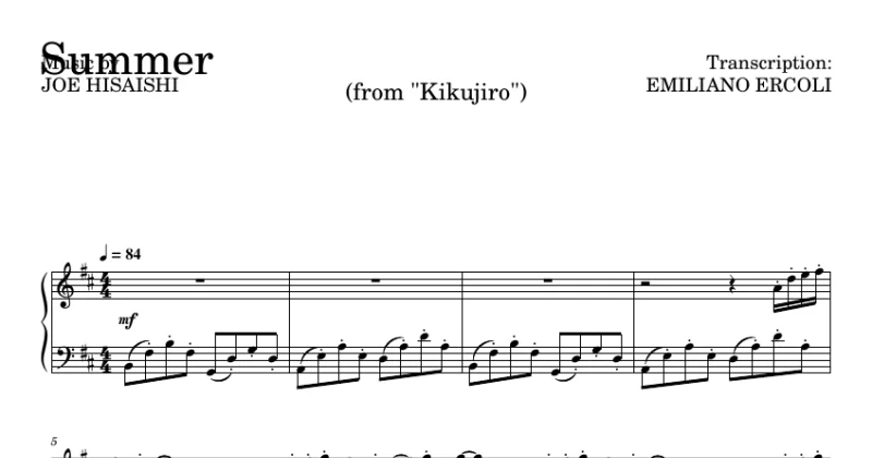 Summer - Joe Hisaishi