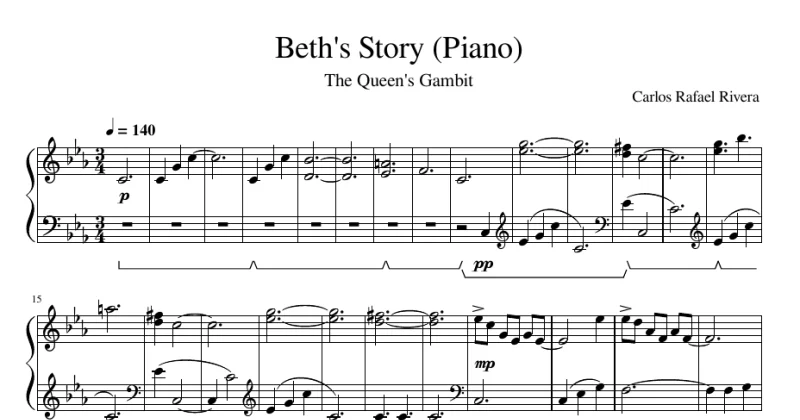 Beth's Story (The Queen's Gambit)