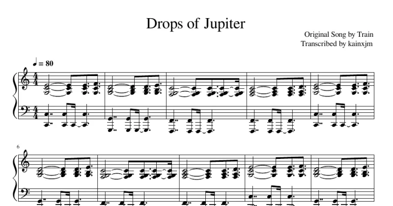 Drops Of Jupiter