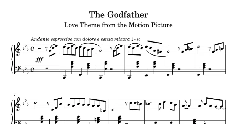 The Godfather - Love Theme