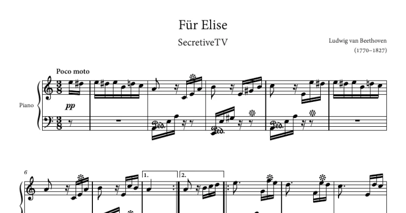 Für Elise - Beethoven