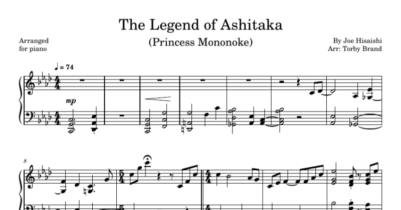 The Legend of Ashitaka (Princess Mononoke)