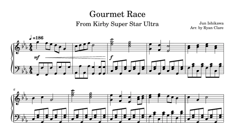 Gourmet Race-Kirby Super Star Ultra