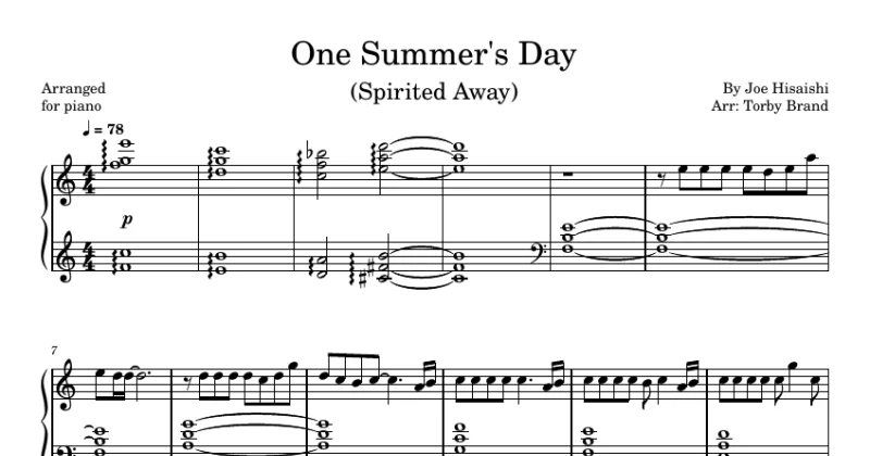 One Summer's Day (Spirited Away)