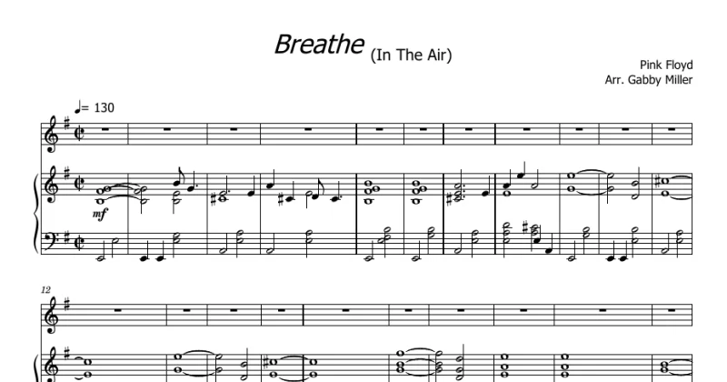 Breathe (In The Air) - Pink Floyd