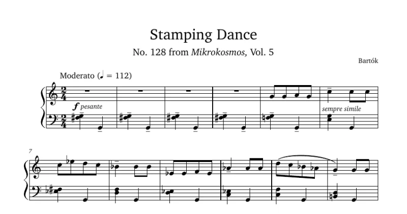 Stamping Dance