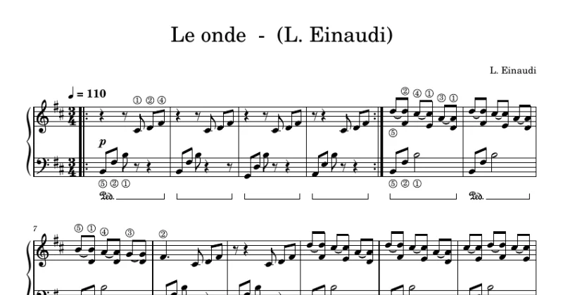 Le onde -  Ludovico Einaudi