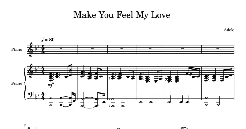 Make You Feel My Love - Adele