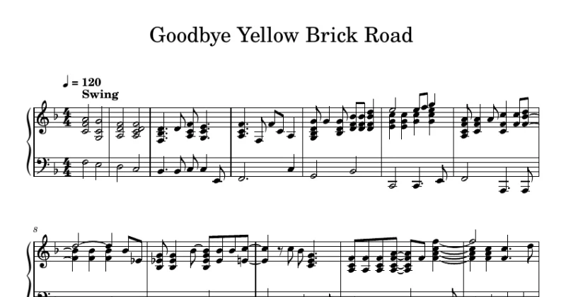 Goodbye Yellow Brick Road - Elton John