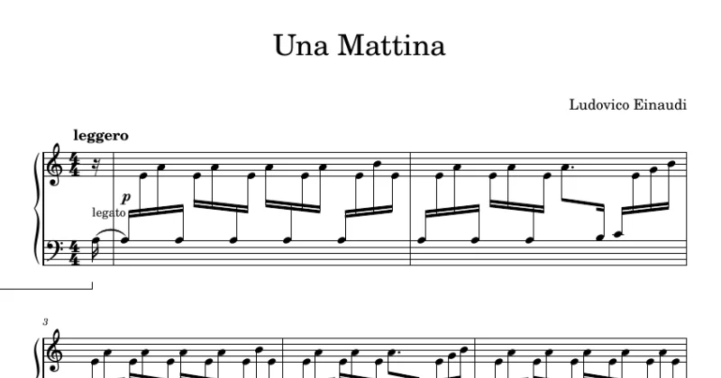 Una Mattina (The Intouchables) - Ludovico Einaudi