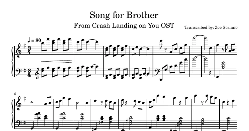 Song for Brother - Park Sang-hee