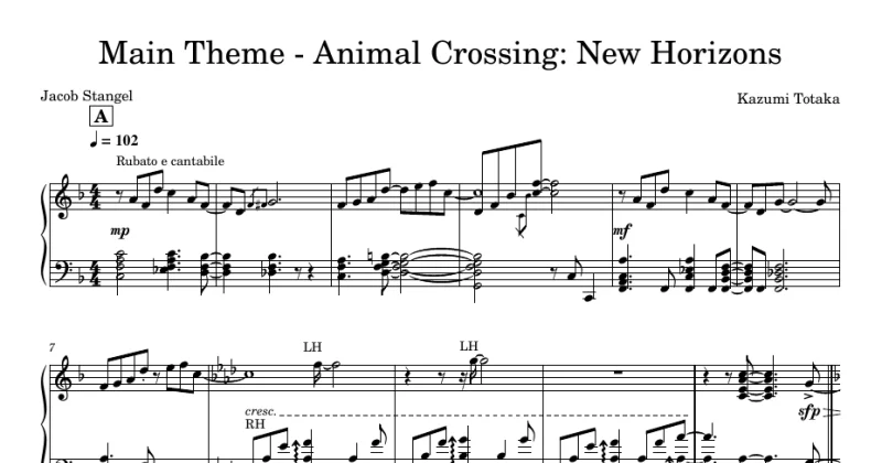 Animal Crossing - New Horizons - Main Theme