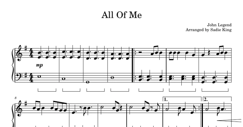 All of Me - John Legend