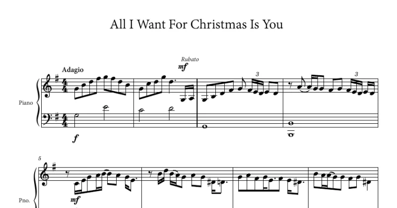 All I Want For Christmas Is You - Mariah Carey