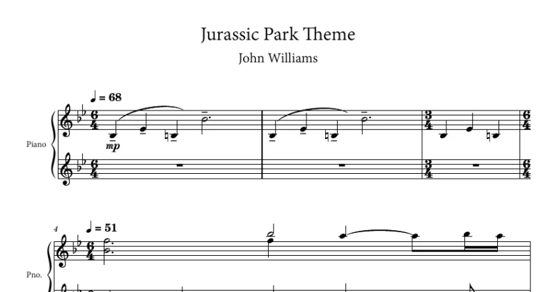 Jurassic Park Theme - John William
