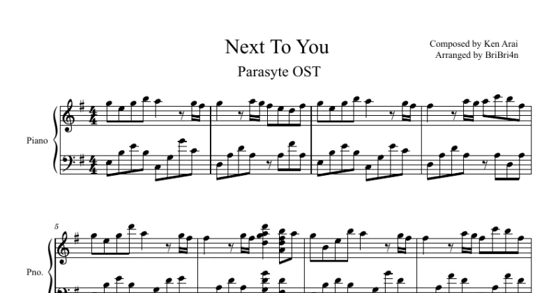 Next To You (Parasite OST) - Ken Arai