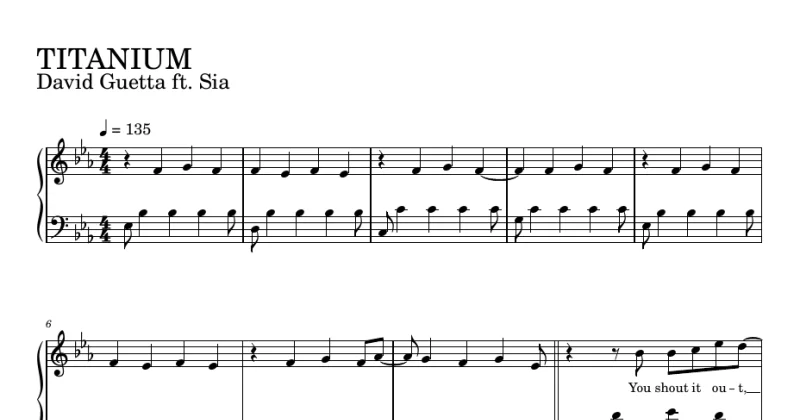 Titanium - David Guetta & Sia