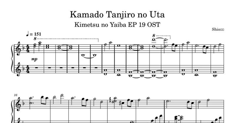 Kimetsu no Yaiba EP19 OST Kamado Tanjiro no Uta