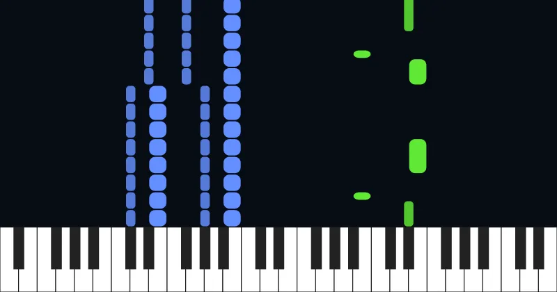Mann Mera piano tutorial