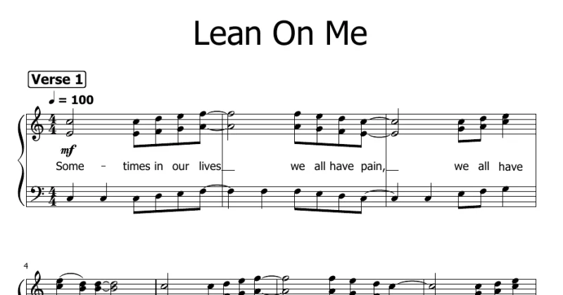 Lean On Me