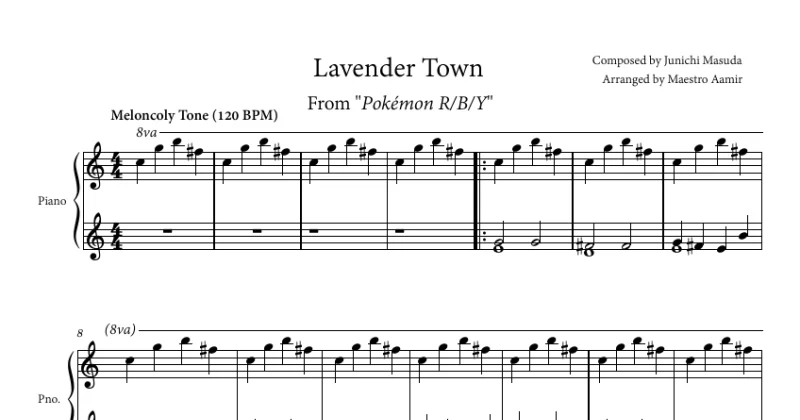 Lavender Town (Pokémon R/B/Y)