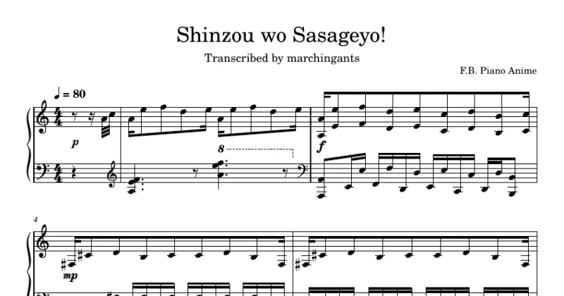 Shinzou wo Sasageyo! (Attack On Titan)