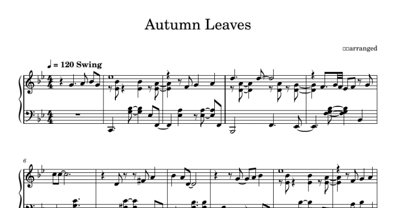 Autumn Leaves - Chet Baker