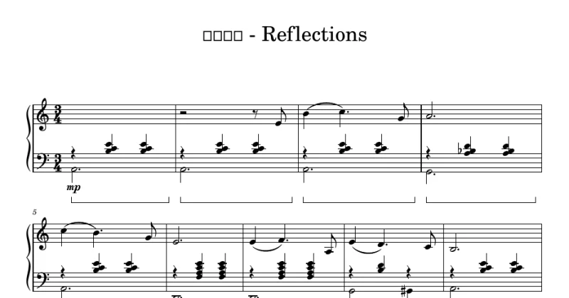 Reflections - Toshifumi Hinata