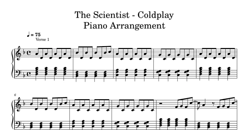 The Scientist - Coldplay