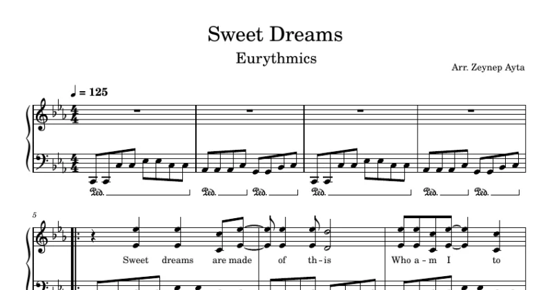 Sweet Dreams (Are Made of This) - Eurythmics