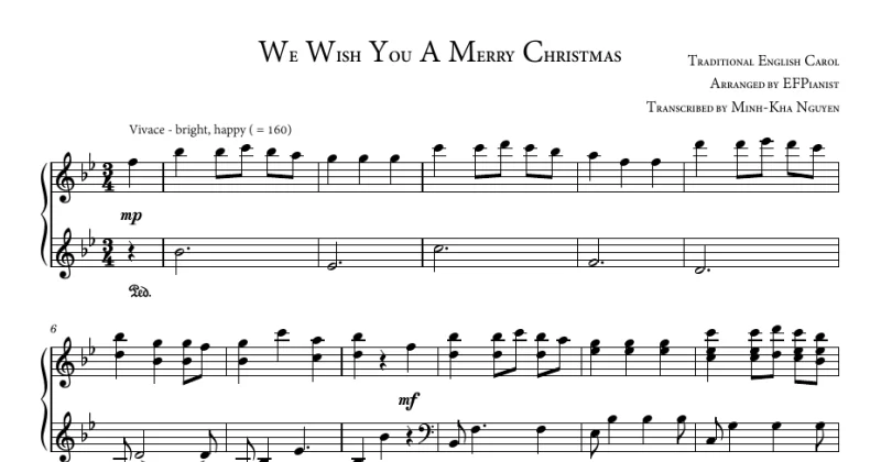 We Wish You a Merry Christmas