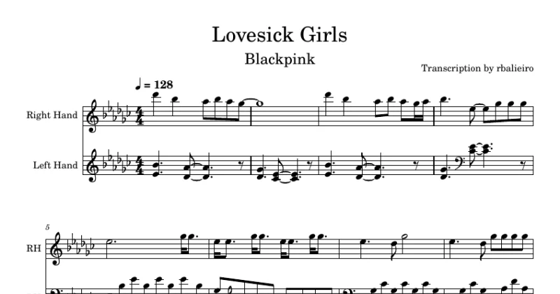 Lovesick Girls - Blackpink