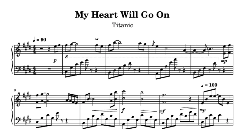 My Heart Will Go On (Titanic) - Céline Dion