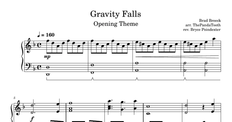 Gravity Falls - Opening