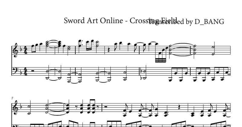 Sword Art Online - Crossing Field
