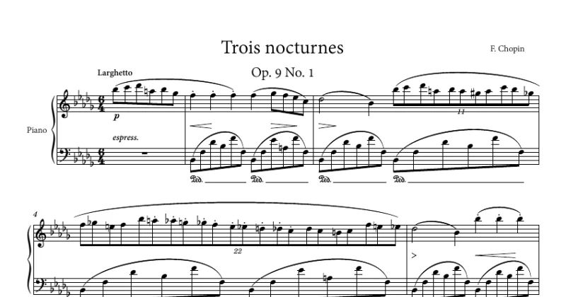 Chopin - Nocturne Op. 9 No. 1