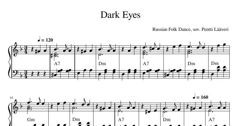 Dark Eyes (Очи Чёрные)