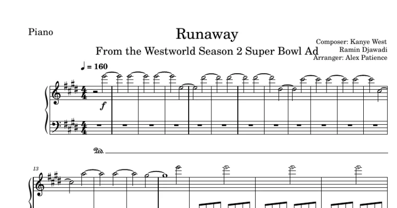 Runaway - Kanye West - Ramin Djawadi