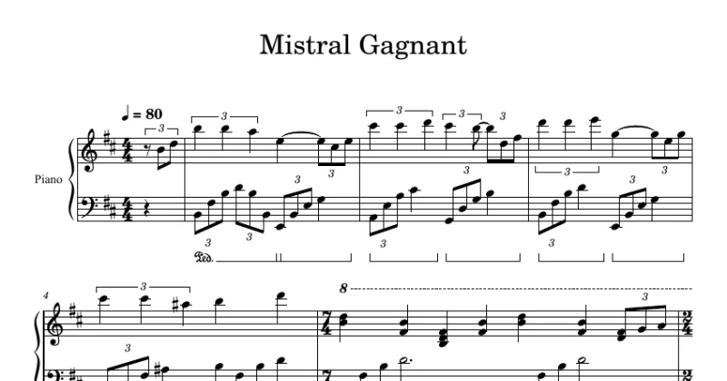 Mistral Gagnant - Renaud