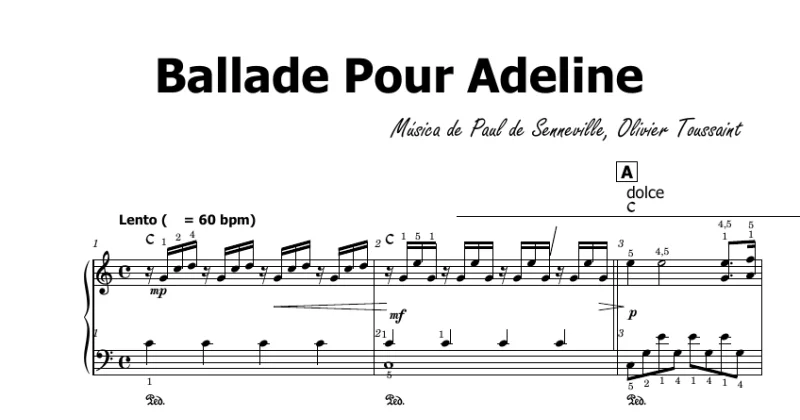 Ballade Pour Adeline - Richard Clayderman