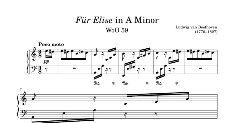 Für Elise - Beethoven