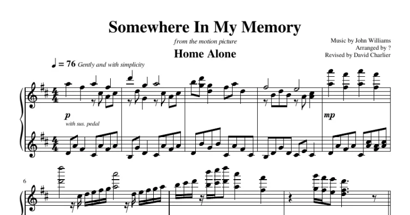 Somewhere In My Memory (Home Alone) - John Williams