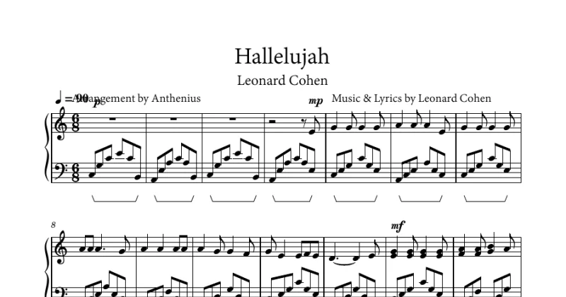 Hallelujah - Leonard Cohen
