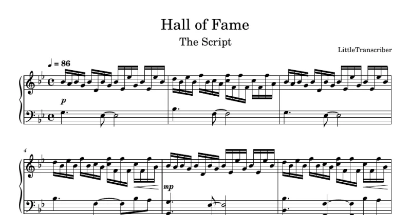 Hall of Fame - The Script